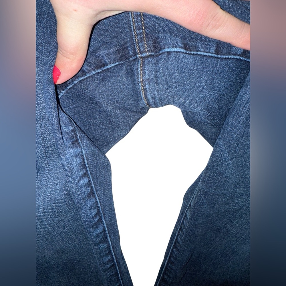 Democracy "Ab"solution Denim Patriot Straight Leg Jeans women’s Sz 16 slimming - Picture 2 of 11